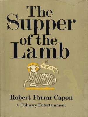 cover image of Supper of the Lamb